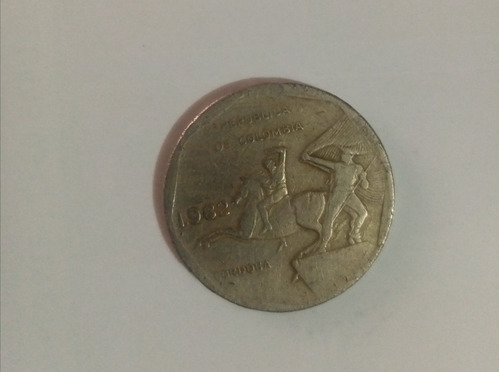 Moneda De 10 Pesos Colombianos De 1982 