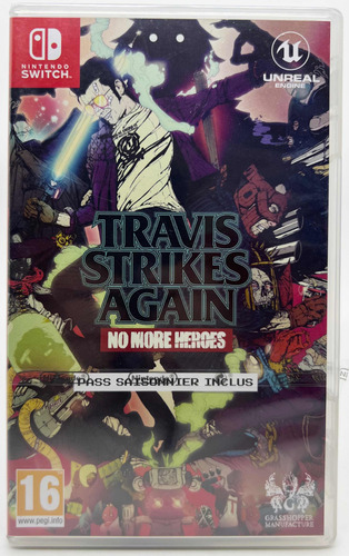 Travis Strikes Again No More Heroes Nintendo Switch Europeu