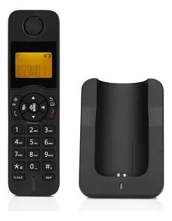 Teléfono Inalámbrico Expandible Negro Modernphone D10025