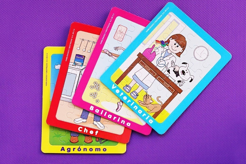 Juegos Rompecabezas Oficios Y Profesiones Educativo Niños
