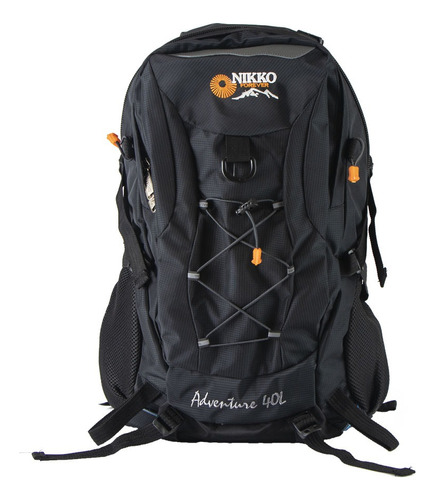 Mochila Outdoor Aventure 40 Litros Trekking Montaña (negro)