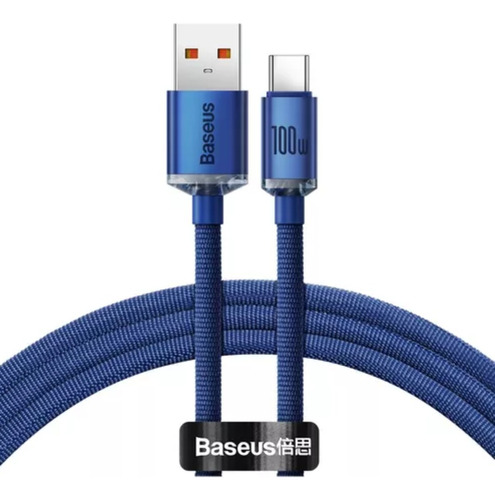 Cable Usb To Type-c 100w 1.2m Baseus Crystal Shine
