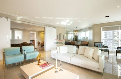 Apartamento Alto Padrão Para Venda No Bairro Jardim Anália Franco, 4 Dorm, 3 Suíte, 4 Vagas, 257,76 M - 1669