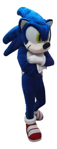 Botarga Sonic Disfraz Adulto Sonic Azul Unitalla Adulto