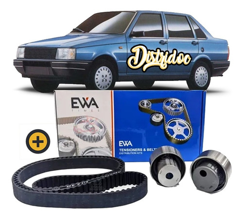 Kit Distribucion Correa + Tensor Fiat Duna 1.7 Diesel