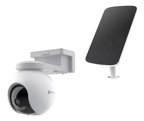comprar Kit Camara Wifi Con Bateria Panel Solar Hb8 Ezviz App 360