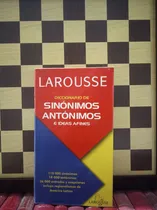 Comprar Diccionario De Sinónimos Y Antónimos-larousse