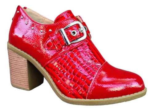 Zapato Colores Charol Mujer 23s076 