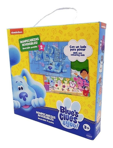 Rompecabezas Reversible Blue Clues & You