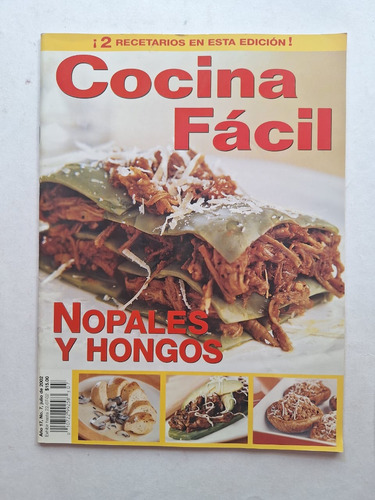 Cocina Fácil - Nopales Y Hongos (Usado)