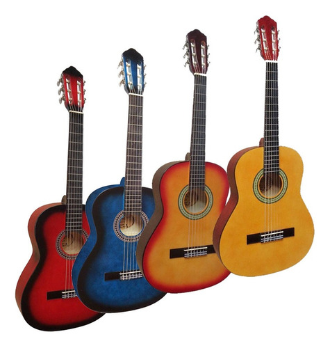 Guitarra Criolla Clasica Incluye Funda Color Natural