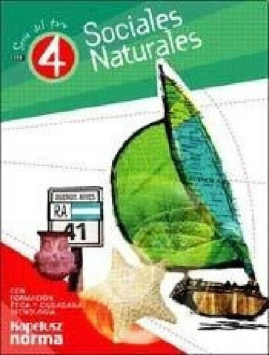 Libro - Del Faro 4 Sociales - Naturales Kapelusz (bonaerens