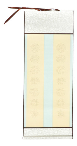 Pergamino Para Pintar Scroll Batik En Blanco