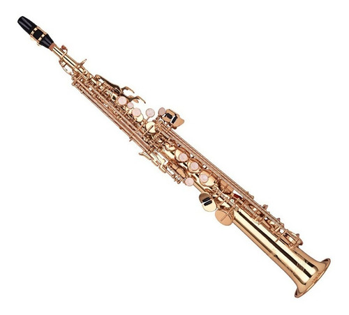 Saxo Soprano Si Bemol Wisemann Dss 300 Clave Bb Saxofon Sib