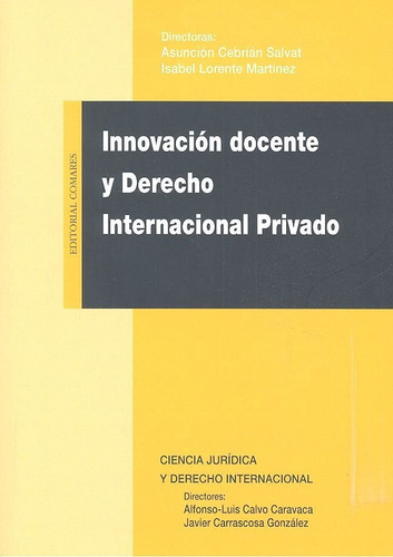 Innovacion Docente Y Derecho Internacional Privado - Aa.vv