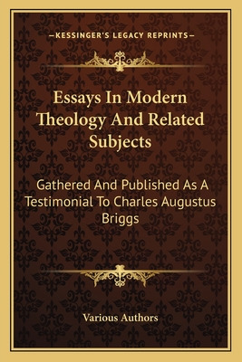 Libro Essays In Modern Theology And Related Subjects: Gat...