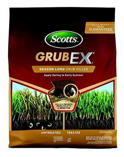 Scotts Grubex1 Temporada Larga Grub Killer, 5000 Sq. Ft.