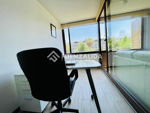 Departamento En Venta Gran Terraza De 2 Dorm. En La Dehesa