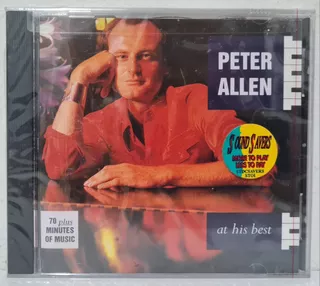 Cd Peter Allen - At His Best ( Lacrado )