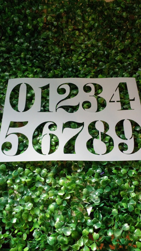 Stencil Numeros