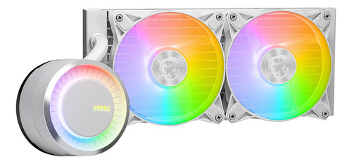 Enfriamiento Líquido Msi Mag Coreliquid E240 Blanco, Argb