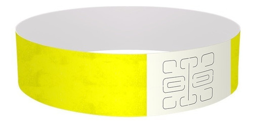 Pulseras De Papel Tyvek Eventos. Lisas X 100 Unidades