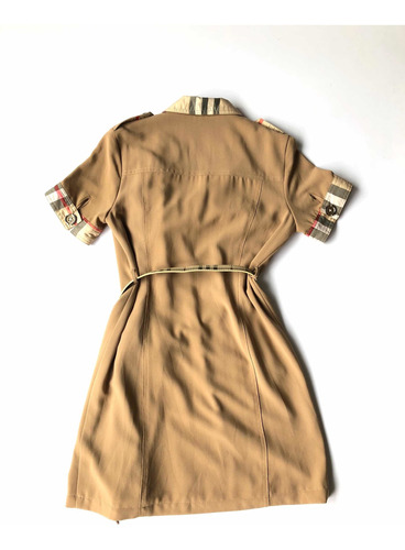 Vestido Burberry Original Mujer Trench Con Cinturón | MercadoLibre