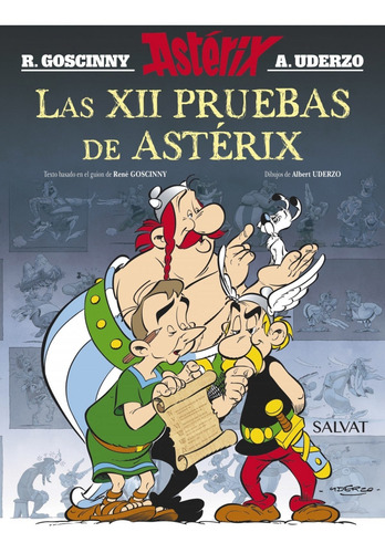 Libro Las Xii Pruebas De Astérix - Goscinny, Rene