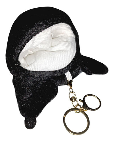 Pack Monedero Peluche Kuromi Con Lazo X12 Unidades Souvenirs Kuromi Lazo Negro