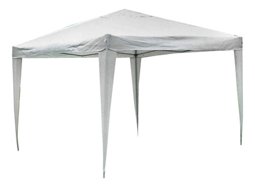 Gazebo Blanco Metal Y Poliester Dp004