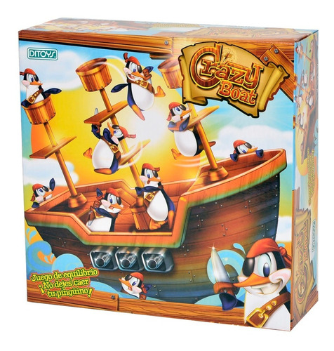 Juego De Mesa Crazy Boat