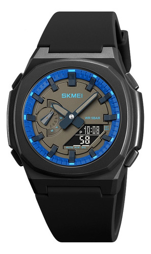 Reloj Deportivo Luminoso Led Con Alarmas Exteriores Skmei