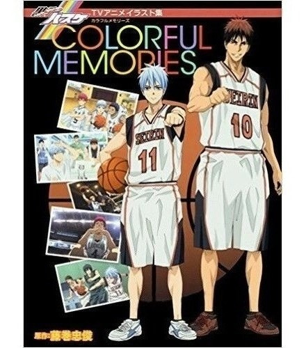 Artbook Kuroko No Basquet Colorful Memories Gastovic Anime