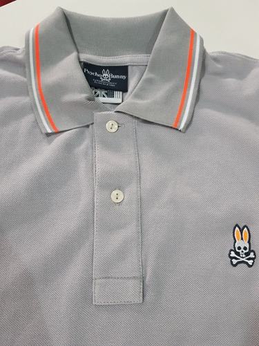 Playera Polo Marca Psycho Bunny Nueva Talla 7