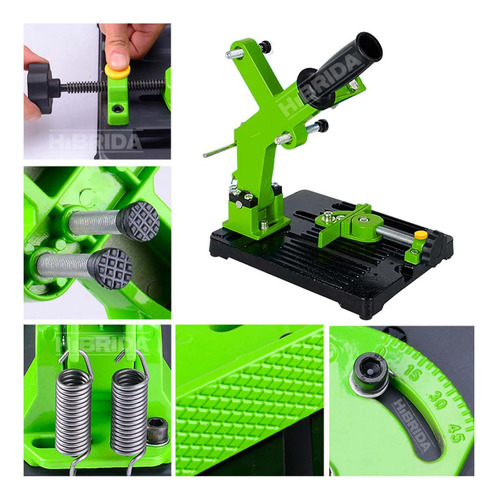 Soporte Fijo Para Amoladora Angular De 7'' A 9'' Esmeril