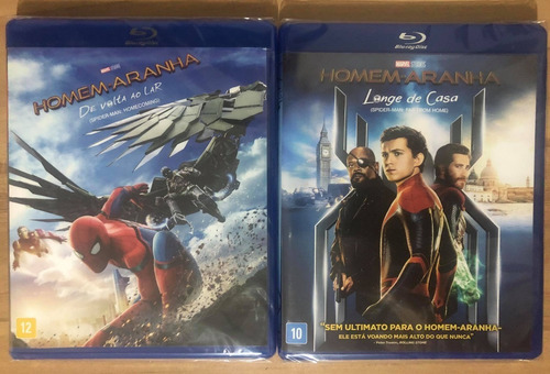 Blu Ray Coleçao Homem Aranha (original Lacrado)