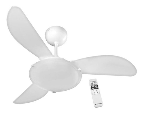 Ventilador De Teto Sunny Branco Com Controle Remoto-ventisol