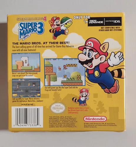 Super mario 3 gameboy advance discount