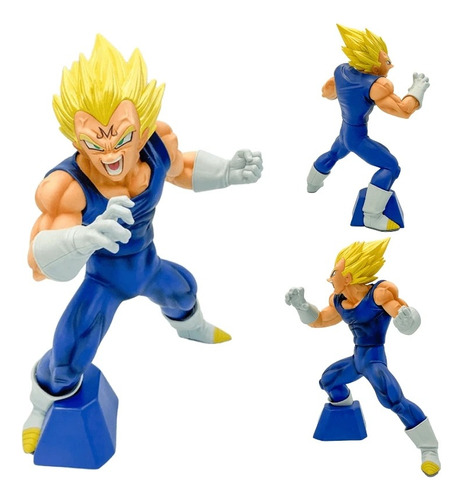 Figura Majin Vegeta Super Saiyan - Dragon Ball Z 21cm