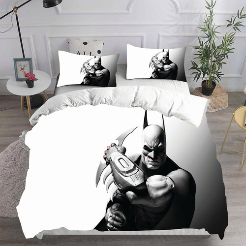 Funda Nórdica De Batman Funda De Almohada De Superhéroe