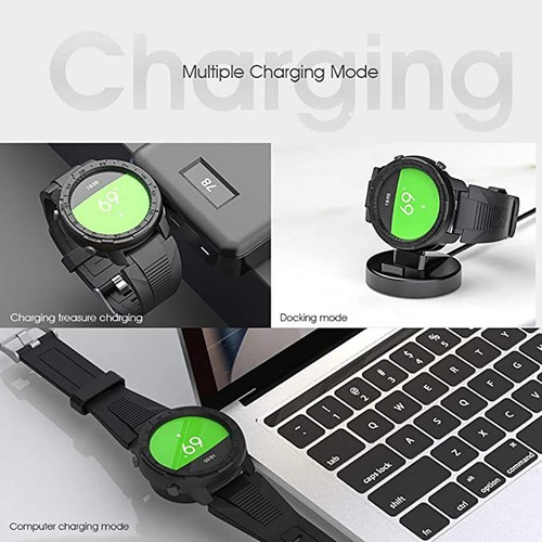 Imagen 4 de 7 de Cargador De Repuesto Para Amazfit Gtr, Gts, T-rex Sikai Por.