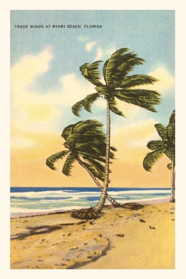 Libro Vintage Journal Palm Trees, Miami Beach, Florida - ...