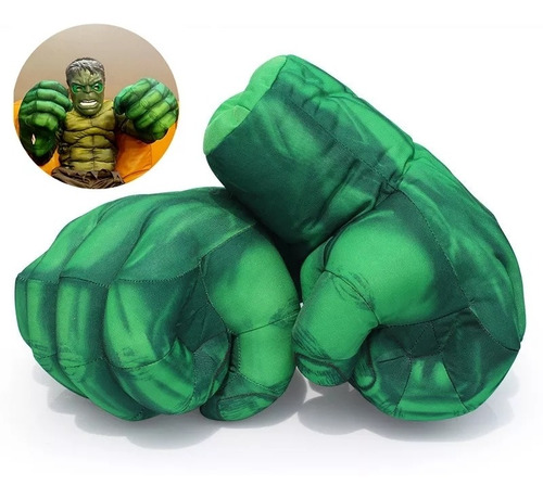 Guantes Box Juguete Niños Superhéroe Hulk Gigante Alcolchona