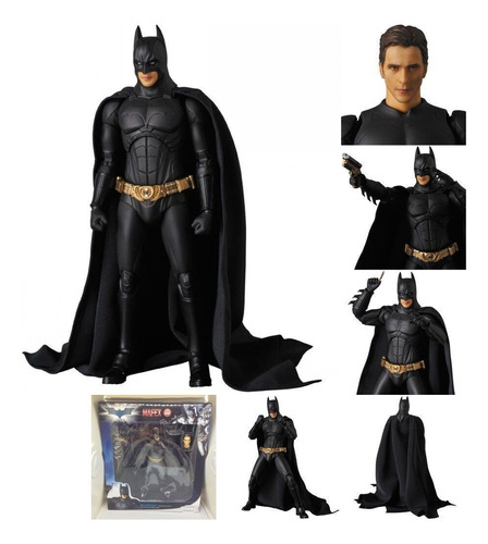 Mafex 049 El Caballero Oscuro Batman Figura Modelo Juguete 1