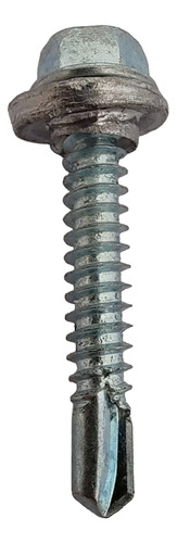 Tornillo Autoperforante Hex. Mecha 14x1.5 Sello Plomo X Caja