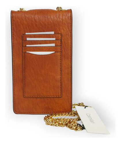 Cartera Calvin Klein Hayden Mini Bag Phone Crossbody Café