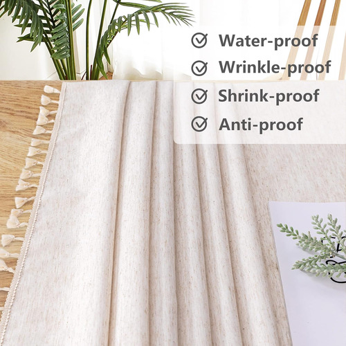 Mysky Home Mantel Rectangular De 60 X 102 Pulgadas, Mantel I