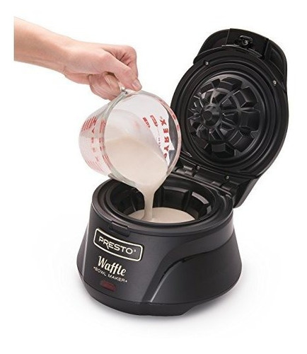 Belgian Waffle Bowl Maker Talla Unica Negro