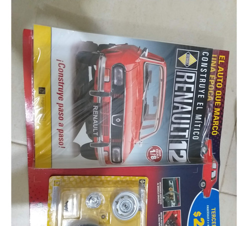 1/8 Eaglemoss Renault 12 Fascículos Del 1 Al 8 Y 10,18 Rojo (Usado)