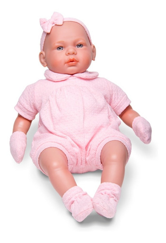Boneca Bebê Real- C/ Certidão De Nascimento- Roma Brinquedos